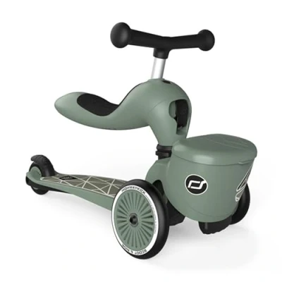 Imagen de NIKIDOM HIGHWAYKICK One Lifestyle Patinetes, Juventud Unisex, Green Lines (Verde), Talla Única