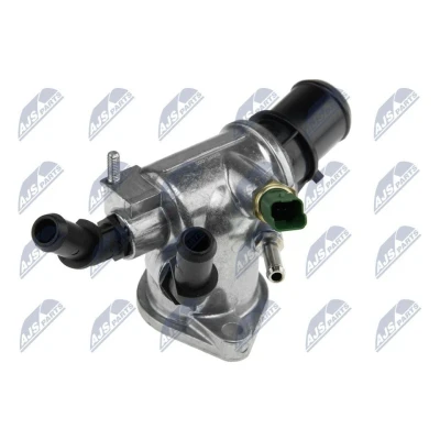 Imagen de NTY CTM PL 002 Termostato, refrigerante para carcasa (cárter) integrada OPEL: Zafira B, Vectra C Berlina, Astra H GTC, ALFA ROMEO: 159 Berlina