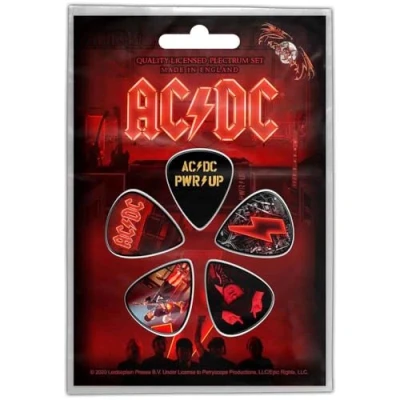 Imagen de ACDC Pwr Up Paquete de 5 púas (rz)