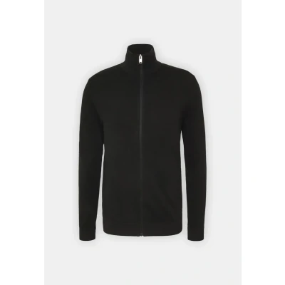 Imagen de Selected Homme Slhberg FULL ZIP Chaqueta de punto, Hombre, Talla: Medium, Black