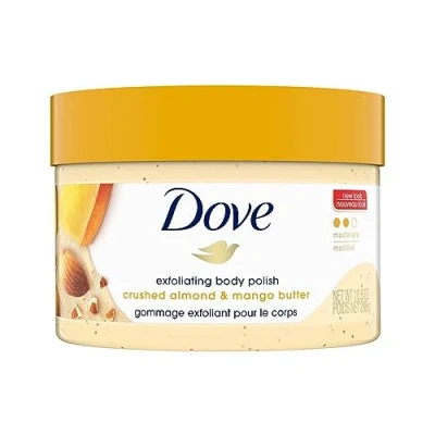 Imagen de Dove exfoliante corporal de almendra y manteca mango, 310 ml
