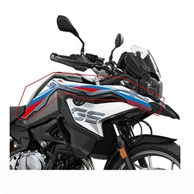 Imagen de Pegatinas Antideslizantes para Tanque De Combustible Motocicleta, Almohadilla Impermeable, Pegatina Goma BMW F750gs F750 GS F 750GS (Color : White)