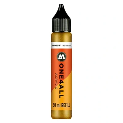 Imagen de Molotow mo693228 Refill one4all, recarga para marcador permanente 30 ml 1 pieza metálico oro