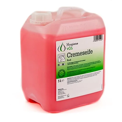 Imagen de Hygiene VOS Jabón Líquido de Manos 5 litros pH Neutro Uso Diario. Fórmula Extra Suave y Biodegradable. Adecuado para Todo Tipo Dispensadores