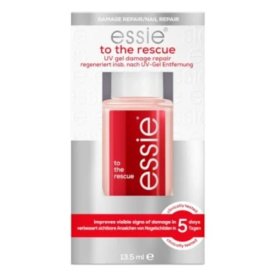 Imagen de Essie To The Rescue Reparador de Daños del Gel UV, Cuidado las Uñas Dañadas, Acabado Natural y Brillante, 13,5 ml