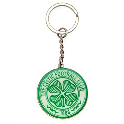 Imagen de Celtic FC Crest Keyring Llavero, Adultos Unisex, Multicolor (Multicolor), Talla Única