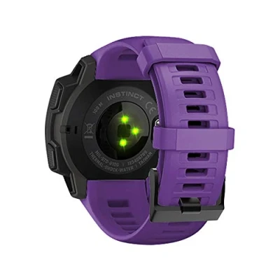 Imagen de WIIKAI Compatible con Garmin Instinct 22mm Correas para Relojes, Correa de Pulsera Reemplazo(púrpura).