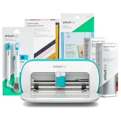 Imagen de Cricut Joy Pack Starter de Máquina corte inteligente compacta Edición 2024 y materiales