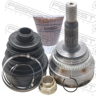 Imagen de FEBEST 0110 072A48 Articulación, árbol de transmisión lado rueda, Eje delantero con anillo sensor ABS TOYOTA: Corolla IX Hatchback, RAV4 II SUV