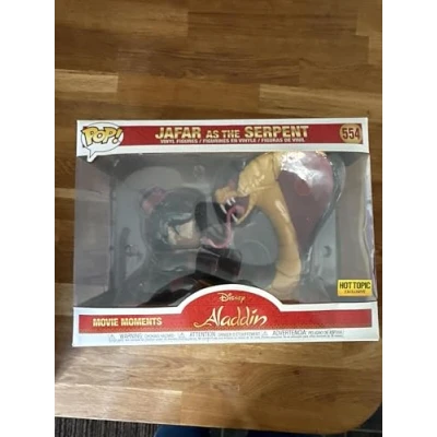 Imagen de Funko Pop Jafar AS The Serpent 554 Aladdin Figure 15 cm Movie Moments Disney #1
