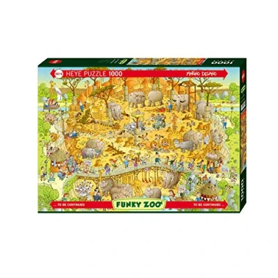 Imagen de Heye African Habitat Animal Puzzle, Multicolor (FBA_HY29639)
