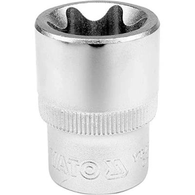 Imagen de YATO YT 05227 Piezas insertables de llave cubo Torx DIN2124 E22 Acero cromo vanadio