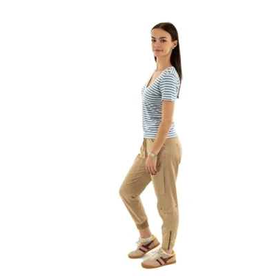 Imagen de Morgan 241 dina Camisetas de Manga Corta, Off White/Fiordo, L para Mujer