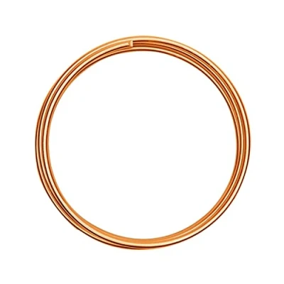 Imagen de Vaessen Creative Redondo Alambre de Aluminio, Naranja (Safran Orange), 200 x 0.4 cm, 2