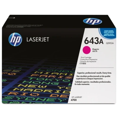 Imagen de Tóner Magenta Hp 643a Q5953a