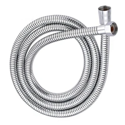 Imagen de manguera ducha 250 cm acero inoxidable flexible universal anti torsion de 2.5m flexo cable 2,5 metros mangueras tubo