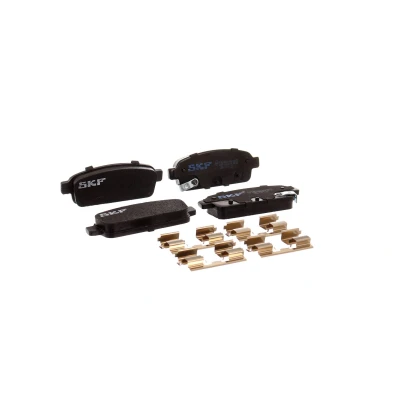 Imagen de SKF VKBP 90033 A Juego de pastillas freno con avisador acústico desgaste accesorios OPEL: Astra J Hatchback, Zafira C Tourer