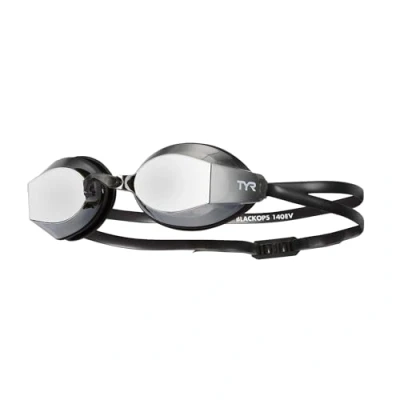 Imagen de TYR Blackops Racing Mirrored Adult Goggles Unisex Gafas de natación, Talla: One Size, Metallic smoke