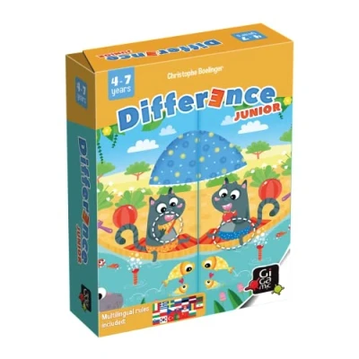 Imagen de GIGAMIC Difference Junior Juego de observación, Color, Multicolor. (GMJD)