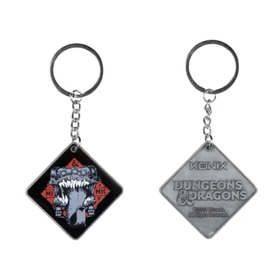 Imagen de Konix Dungeons &amp; Dragons Llavero Motivo Mimic Negro y Rojo