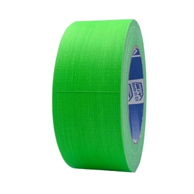 Imagen de ACIT cinta de tela fluorescente, 50 mm x 25 m, reforzada, conducto, Gaffer, americana reparación, fijación y embalaje alta estanqueidad
