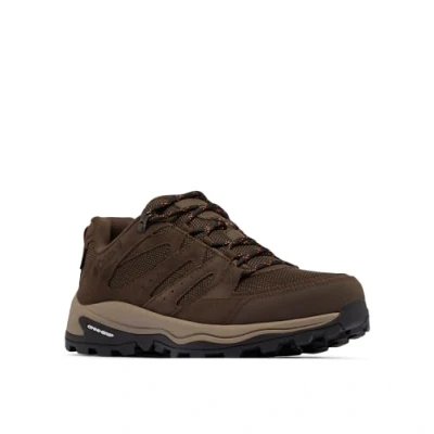 Imagen de Columbia Redmond 4 Low Waterproof, Botas Senderismo de Altura Media Hombre, Cordovan Tangy Orange, 50 EU