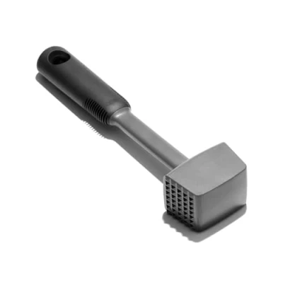 Imagen de OXO Good Grips Ablandador para Carne, Adecuado Golpear y Ablandar la Color Negro Gris, Plástico