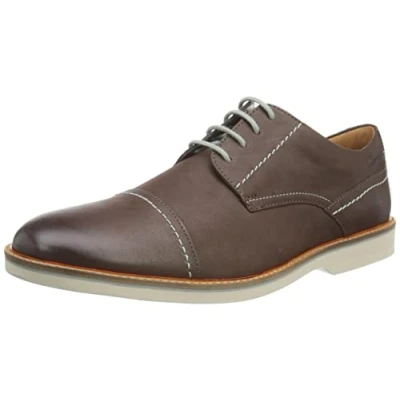 Imagen de Clarks Atticus Lt Gorra, Oxford Hombre, Lea Marrón Oscuro, 41 EU