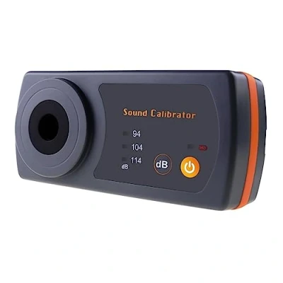 Imagen de Sonido Metro Decibel Nivel Calibrador Calibración 114dB / 94dB 104dB para Metros