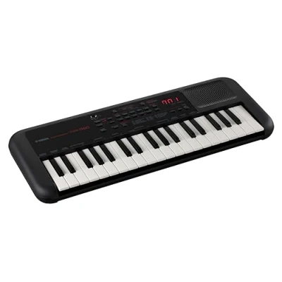 Imagen de YAMAHA PSS A50 Teclado USB portátil digital con grabación de frases, 42 voces integradas y 138 tipos arpegio un diseño ligero, en color negro, 37 Key