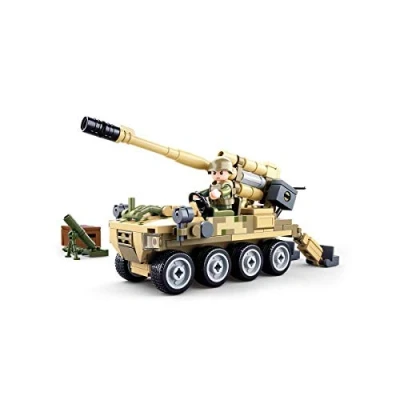 Imagen de Sluban M38 B0751 Bobcat 8X8 All Terrain Assult Vehicle, Multicolor (M38 B0751)