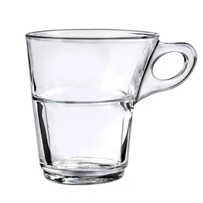 Imagen de Duralex Set 6 Tazas de Café. Uso Diario Resistentes y Duraderas. Taza Apta para Lavavajillas. Capacidad 22 cl. Modelo Caprice