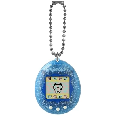Imagen de Bandai Tamagotchi Original Color Collection Blue Animal electrónico Virtual Juguete Interactivo en Italiano Azul para niños a Partir de 8 años 46009