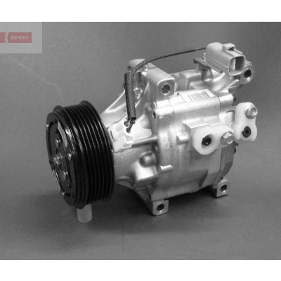 Imagen de DENSO DCP50015 Compresor de Aire Acondicionado SCSA06C 12 PAG 46 R 134 a con acoplamiento magnético