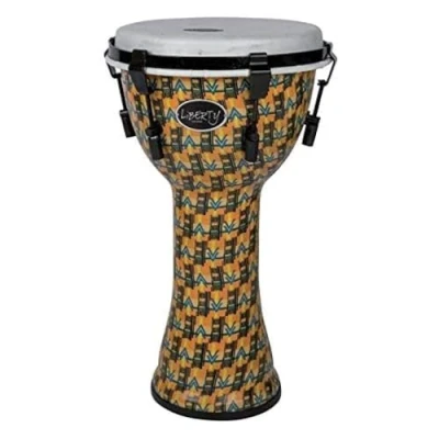 Imagen de GEWA Djembé Liberty Series Afinación mecánica 10&quot; Abstract Kente