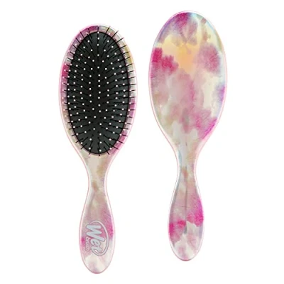 Imagen de Wet Brush Cepillo desenredante original, teñido anudado, rubor, todo tipo de cabello, cerdas IntelliFlex ultrasuaves que se deslizan a través los enredos con facilidad, peine sin dolor para