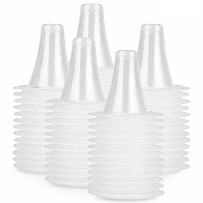 Imagen de 200PCS TermóMetro Protector OíDos, Tapa De Sonda OíDo Para Todos Los Modelos Braun Thermoscan Y Otros Tipos TermóMetros Digitales,Tapa Desechable Reemplazable