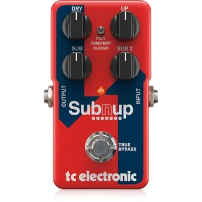 Imagen de TC Electronic SUB &#039;N&#039; UP OCTAVER Pedal de octava polifónica próxima generación con monofónica y tecnología TonePrint incorporada
