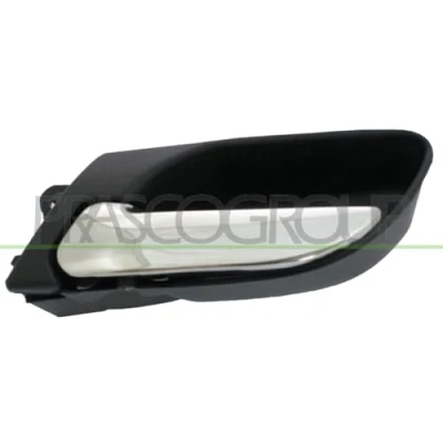 Imagen de PRASCO BM0188502 Manecilla de Puerta interior, Atrás izquierda cromo/negro BMW: 3 Berlina, Touring, Compact