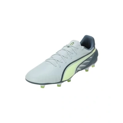 Imagen de Puma KING Match FG/AG Botas de fútbol con tacos, Hombre, Talla: 43, Frosted dew/fizzy apple/gray skies Zapatos