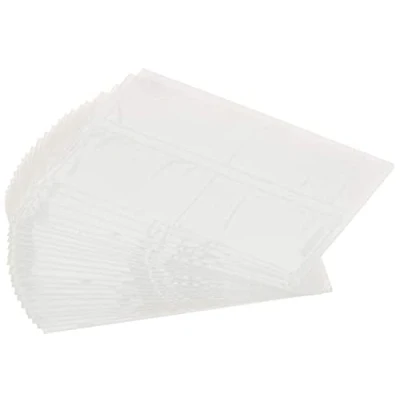 Imagen de Durable 829319 Bolsa autoadhesiva Pocketfix, 90 x 57 mm (interior), transparente, paquete de 100