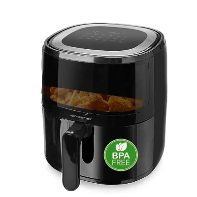 Imagen de EMERIO AF 129329.3 Freidora de aire caliente Negro 1500 W