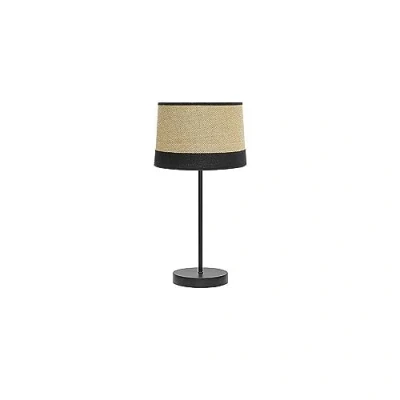 Imagen de Sobremesa RUSTICA Saco/negro modelo Tietar FABRILAMP