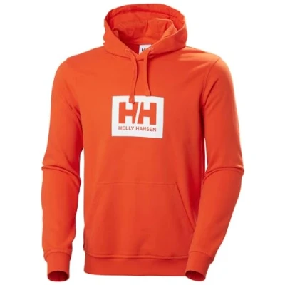 Imagen de Helly Hansen HH Box Hoodie Sudadera, 147 Tomate Cherry, S Hombre