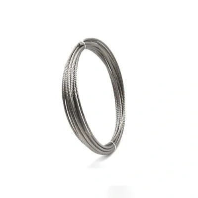 Imagen de Cable de cuerda alambre acero inoxidable 304, 10 metros, 7x7, 0,3mm, 0,4mm, 0,5mm, 0,6mm, 0,8mm, 1mm, 1,2mm (Size : 0.6mm)