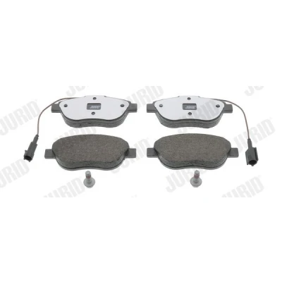 Imagen de JURID 573075J Juego de pastillas freno con contacto avisador desgaste accesorios FIAT: BRAVO 2, Grande Punto Hatchback, Stilo Hatchback