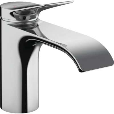 Imagen de hansgrohe Vivenis Grifo monomando de lavabo 80 sin vaciador automático, cromo, 75012000