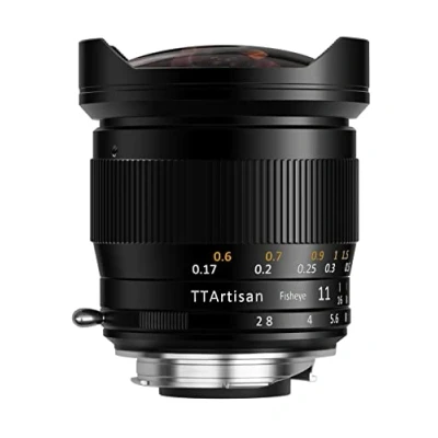 Imagen de TT Artisan Objetivo Ojo de pez 11 mm f 2.8 Sigma Leica L Ultra Gran Angular para Formato Completo en Carcasa Aluminio, ángulo Imagen 180 Grados