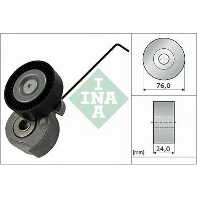 Imagen de INA 534 0324 10 Brazo tensor, correa trapecial poli V VOLVO: XC90 I, LAND ROVER: Freelander 2 SUV