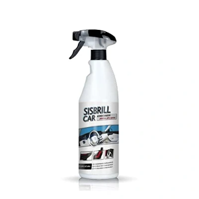 Imagen de Sisbrill Car, Acondicionador de Salpicaderos, Plásticos y Piel Abrillantador Satinado Crema pulverizada con Tacto Seco 750 ml (750 ml)